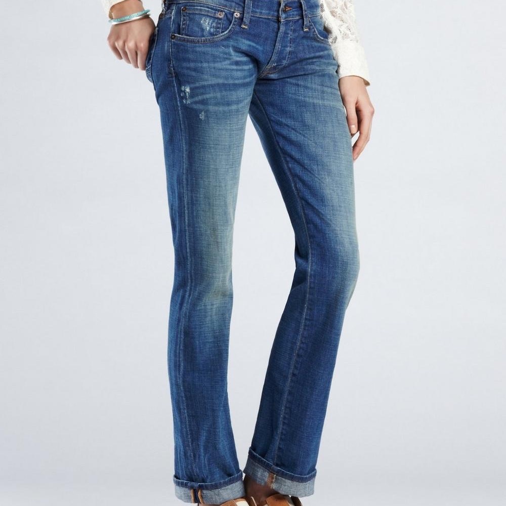 Lucky Brand Women's Boyfriend Jeans - Blue